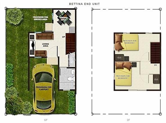 Bettina EU in Bria Homes General Trias is near Camella Indang House for Sale