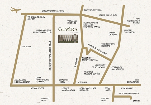 Olvera Residences Condo for Sale in Bacolod City