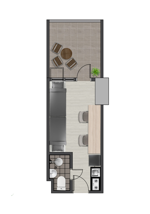 Vista Recto Condo Unit Floor Plan Vista Recto